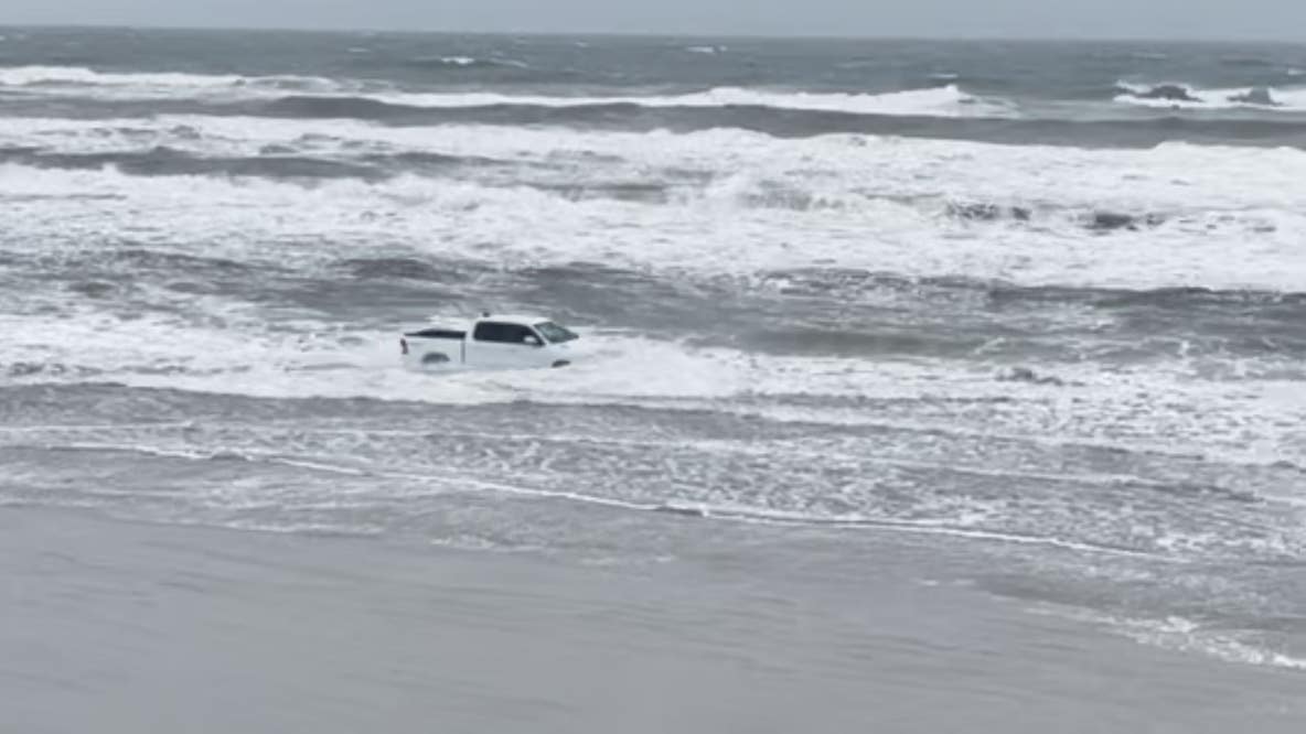 Man accused of driving into ocean at Florida beach